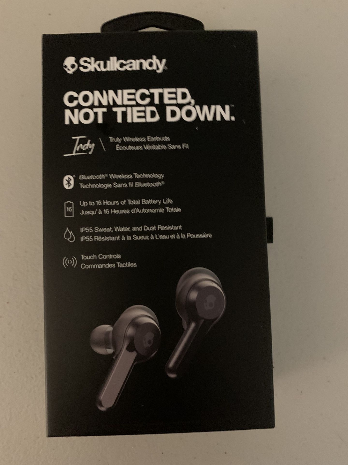 Skullcandy Indy Truly Wireless Earbuds Black 16 Hour Battery Bluetooth