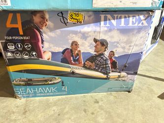 Intex Seahawk 4 inflatable boat