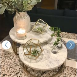 World Market Cake Stands Marble 
