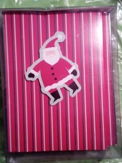 Rare running rhino and Co Seattle Christmas card