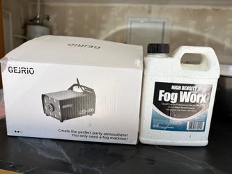 Fog Machine 500 watts  with fog solution