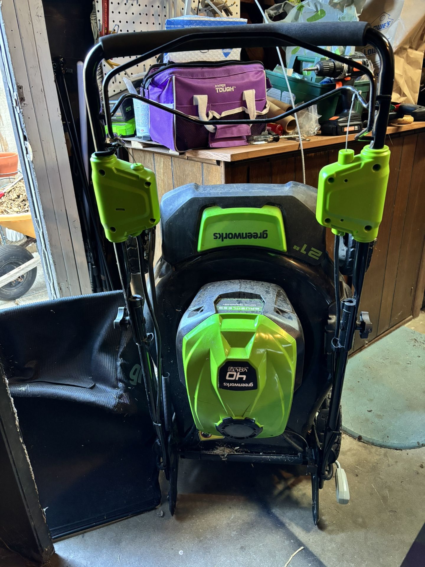 Green works 40 Volt Cordless Mower