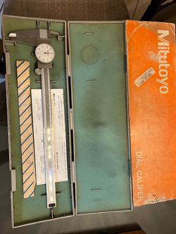Mitutoyo 12” dial caliper