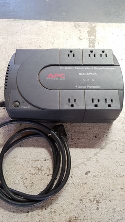 A P C,battery backup plus,, 500 Surge protection..