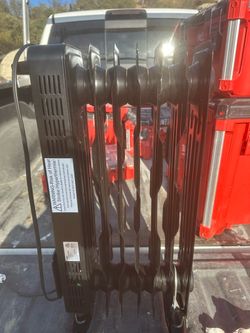 Rellorus 1500w Oil Filled Electric Radiator Heater Digital Display