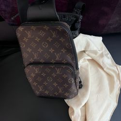 Louis Vuitton Cross Bag Monogram Print 