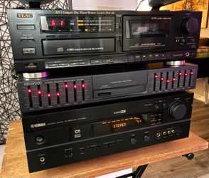 VINTAGE KENWOOD 7-BAND x 2  HOME-AUDIO EQUALIZER