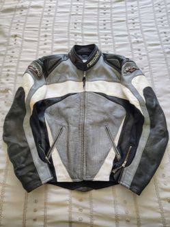 Teknic Chicane Motorcycle Leather Jacket  Medium Size