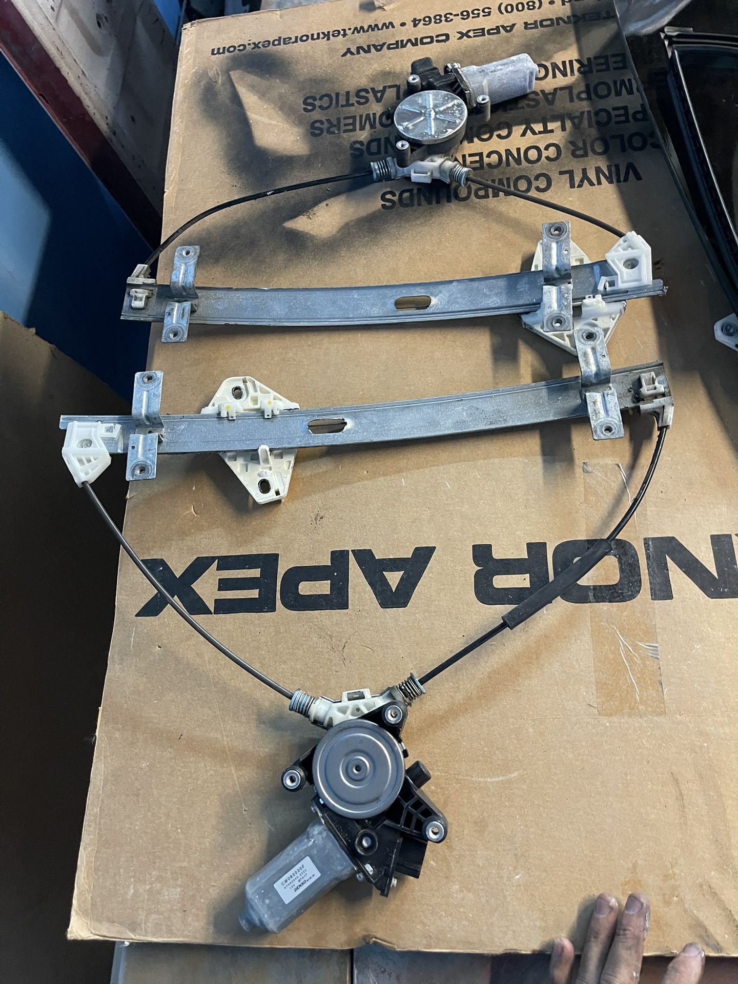 $150 — All original parts- Denso window regulators - 3 windows total- this parts are for the passenger side only. 