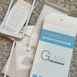 iPhone XS, X Tempered glass screen protector 