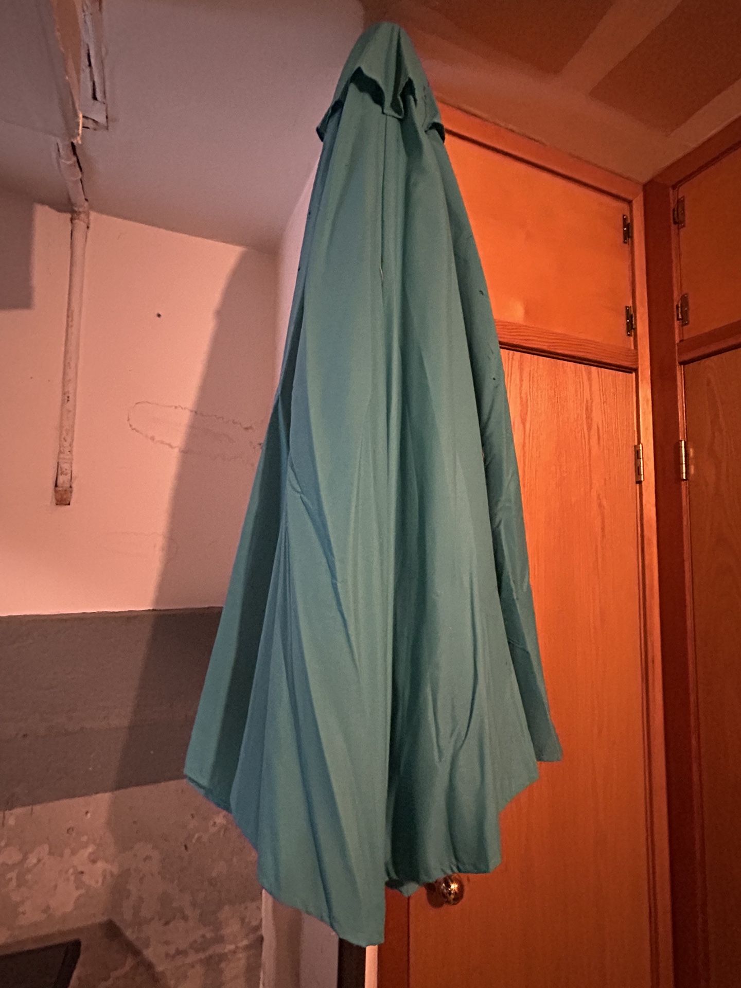 Lighted Tilt Umbrella AND Rust Resistant Base