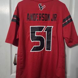 Houston Texans Med Nike Alternative Game Jersey Anderson Jr. 
