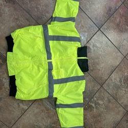 Hi Viz Bomber Jacket