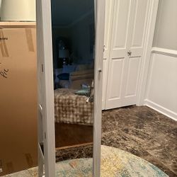 Jewelry Armoire with Mirror