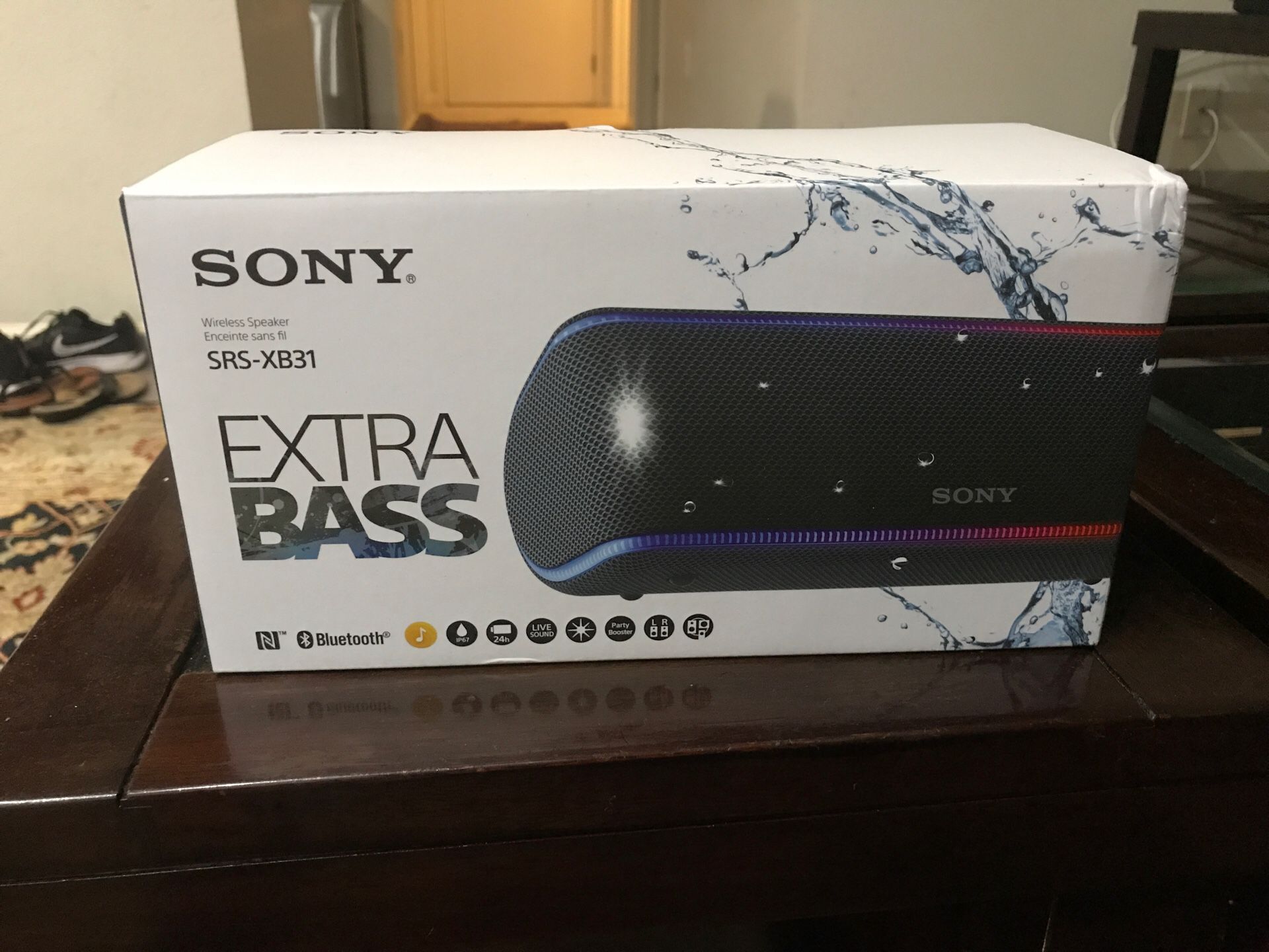 Sony SRS-XB31 speaker