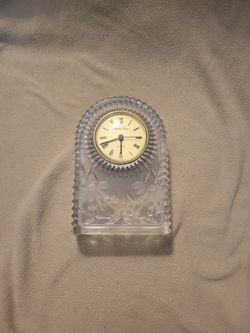 Princess House Quartz Crystal Clock 