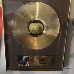 The Beatles Abbey Road Gold Vinyl Apple Records 