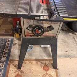 craftsman Table Saw $50