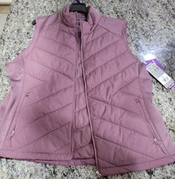 NWT XXL Purple Free Country Women's Vest light weight