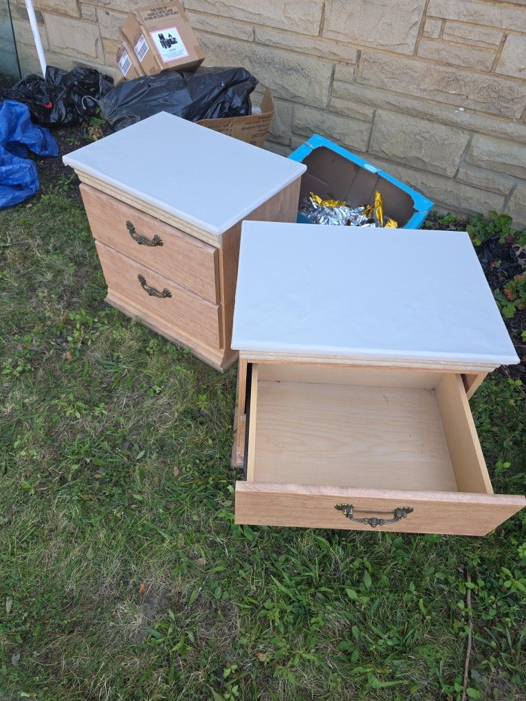In tables for bedroom or living room