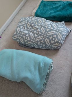 Blankets and pillows