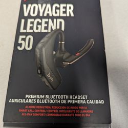 HP - Poly Voyager Legend 50 Wireless Noise Cancelling In-Ear Headset - Black