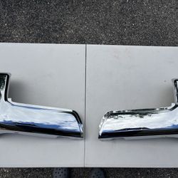 Rear Chrome Bumper End Caps For Toyota Tacoma OEM (2016-2023)