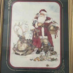 Collectible Santa Print - 2 Prices
