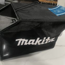 New Makita Grass Catcher Bag / Frame For Self Propelled Lawn Mower XML07 08 09 In New Condition