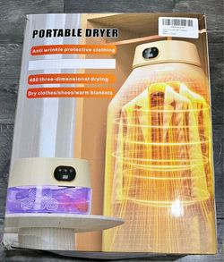 Portable Clothes Dryer, Compact Dryer for RV's, Apartments or Travel