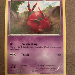 Pokemon Venipede Card