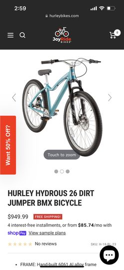 hurley hydrous 27.5 bmx bicycle review Haro Beasley Hybrid Bike or riding there and back with burgers and brews in between Hurley Hydrous BMX Bike -