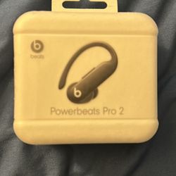 BRAND NEW POWER BEATS PRO 2 BLACK HEADPHONES