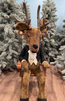Vintage Animated Reindeer By David Hamberger 
