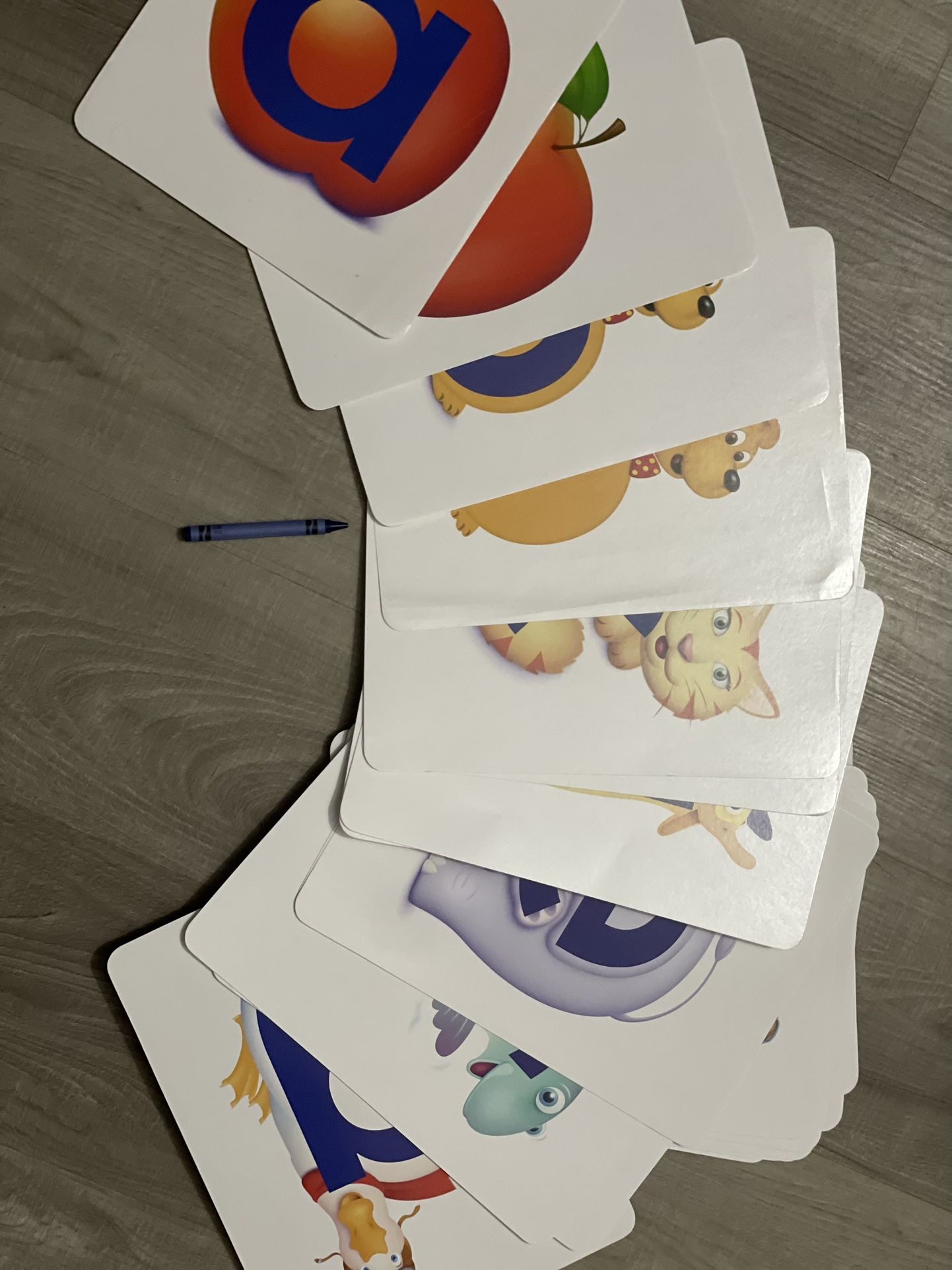 Preschool/Kindergarten Alphafriends Alphabet Cards