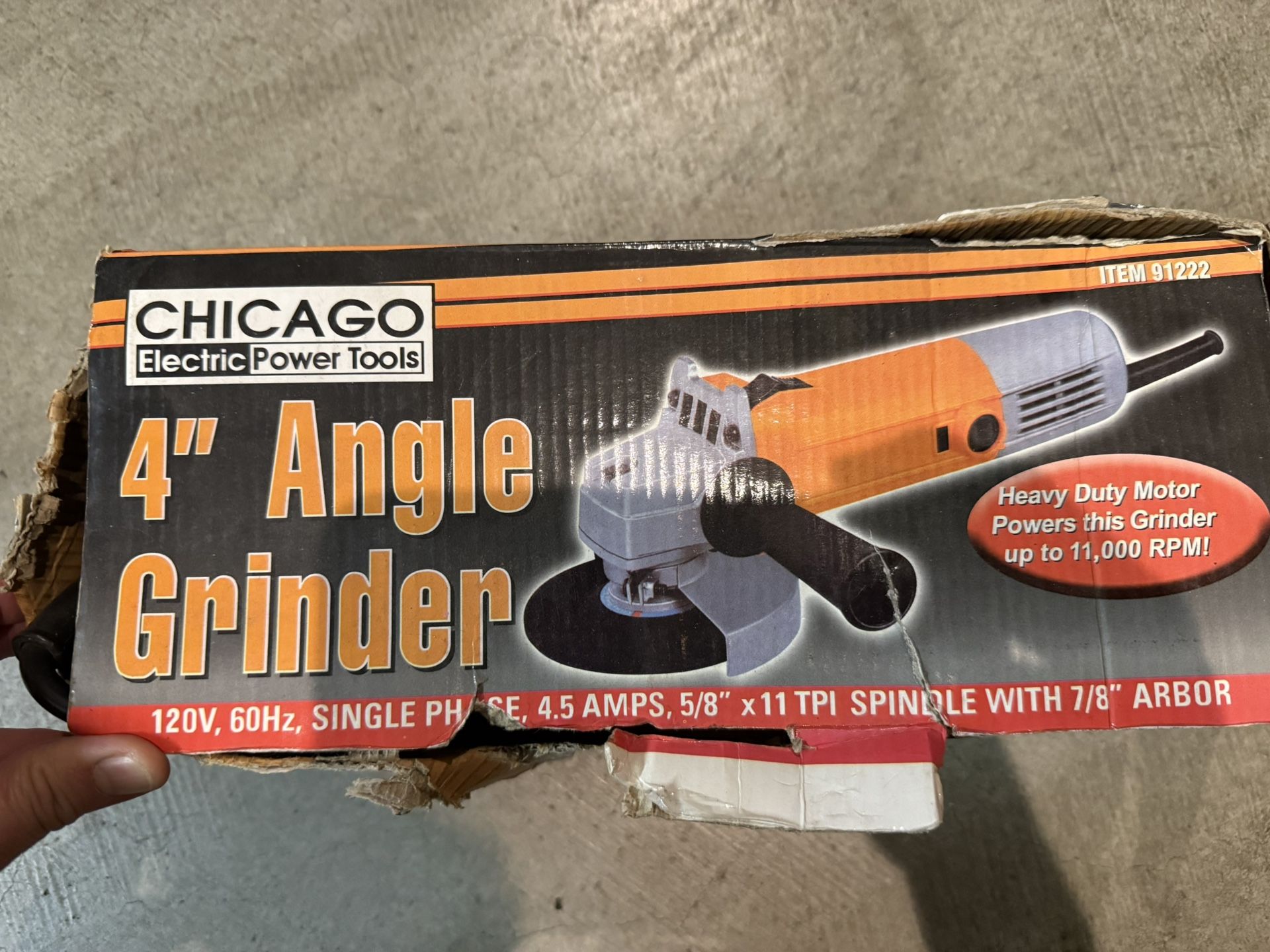 4” Angle Grinder