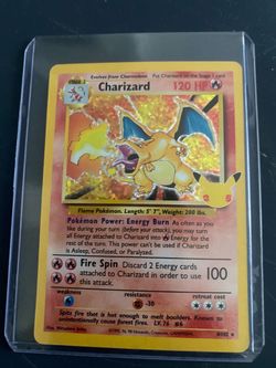 Charizard  25 anniversary
