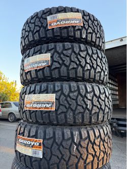 🚘🚨vendo set de llantas 275 55 20 arroyo R/T tires