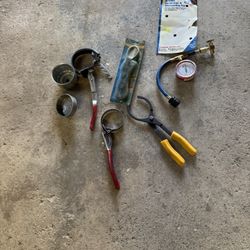 Oul fikter wrenches and ac recharge