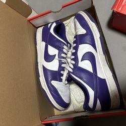 Purple Low Dunk 12 Nike