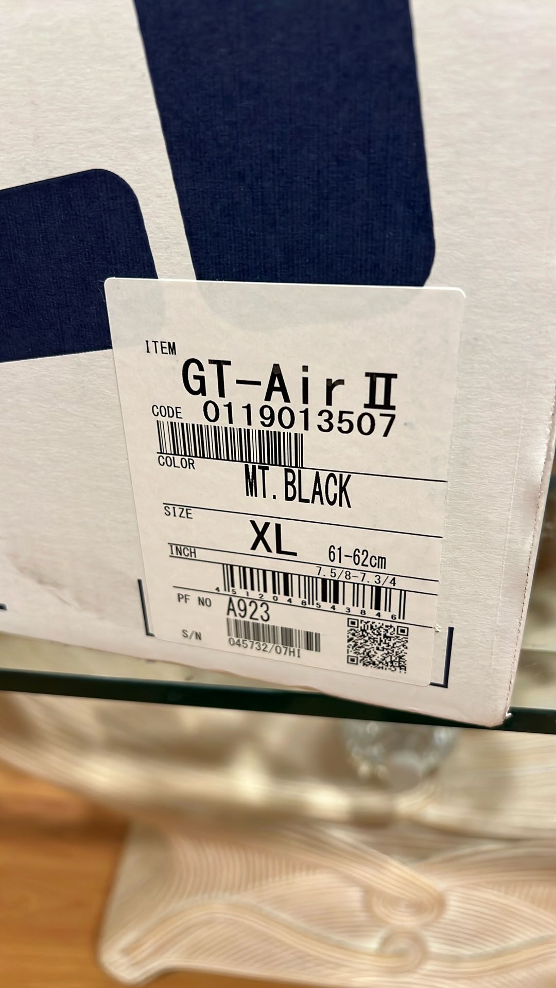 XL Matte Black Shoei GT Air 2
