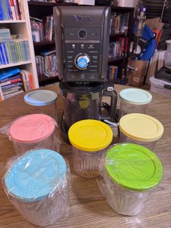 Ninja Creami Ice Cream Maker with 7 Pints