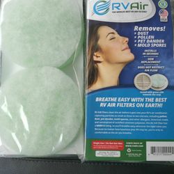 RV AIR FILTER 5.25" 4-PACK AC 140G BRAND NEW
