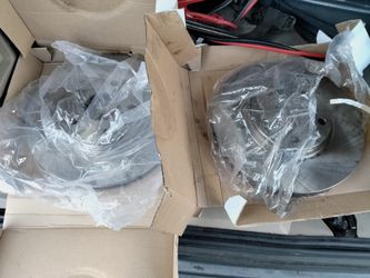 2 New Brake Rotors