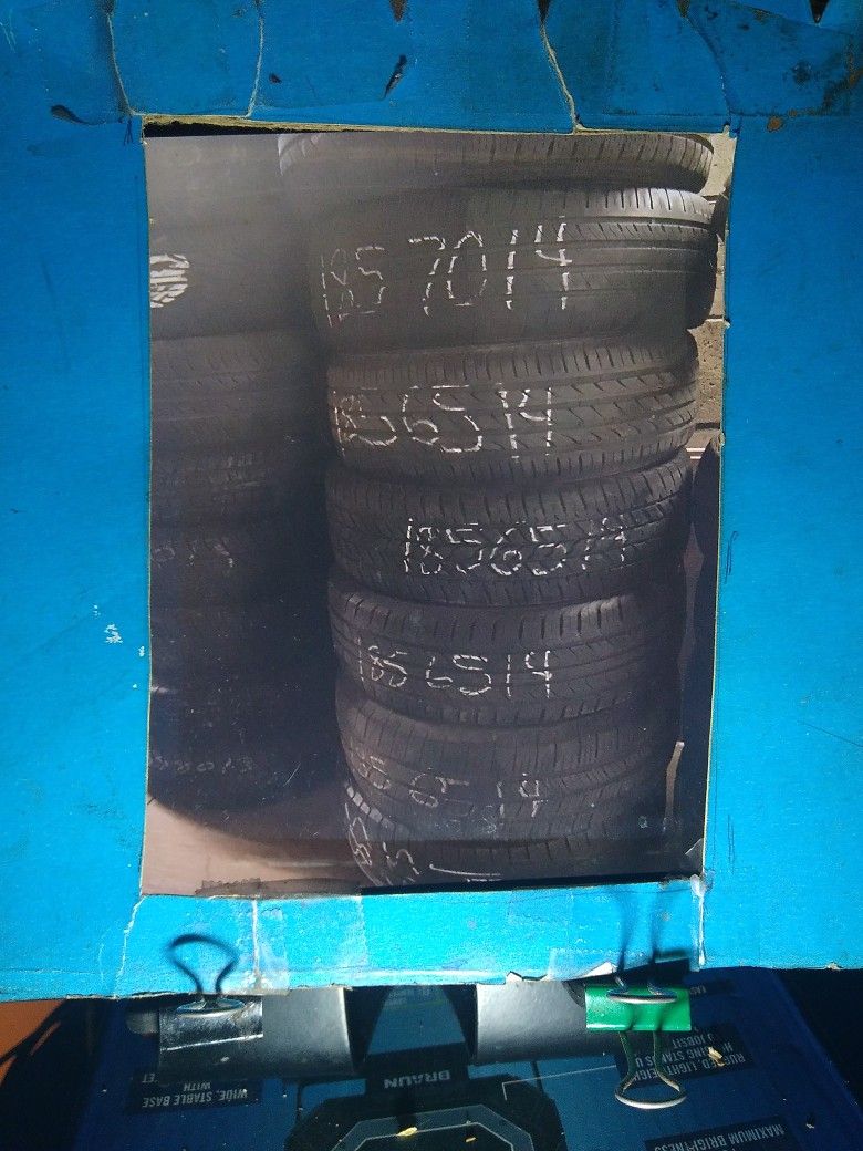 TIRE 185 65 14 EACH ELMOFLES