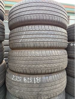 Vendo 235/65/R18 las 4 Michelin las 4 Por $170