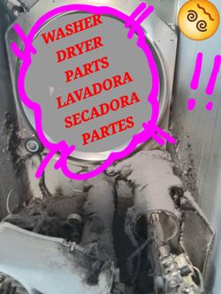 WASHER DRYER PARTS LAVADORA SECADORA PARTES