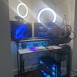 FULL $7,500 Streaming Setup Bundle – RTX 5070 Ti / Dual 2K 180Hz / PS5 / Camera / Elgato