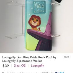 Loungefly Lion King Wallet