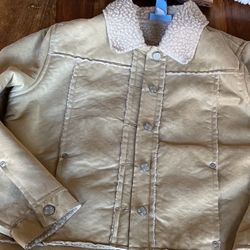 SO blue SIGRID OLSEN SHERPA JACKET Camel PM